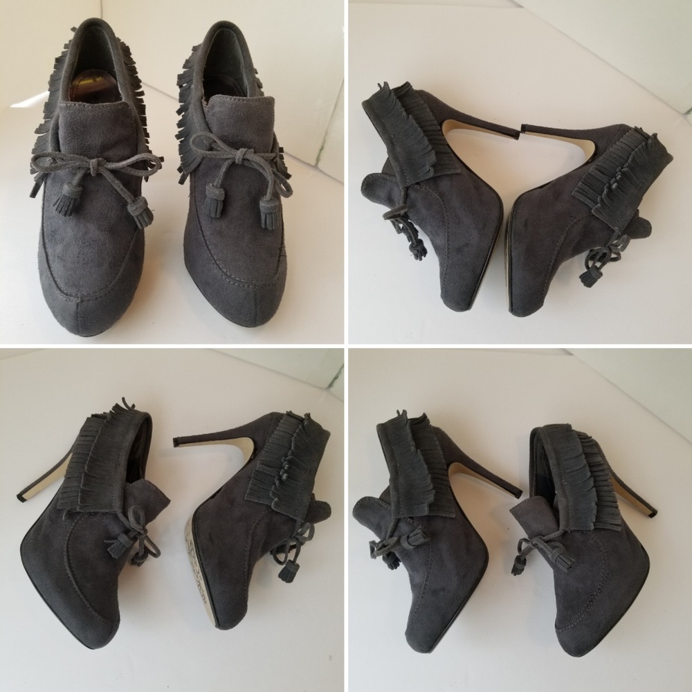 Anne Michelle boots Fringe Heel sz. 8.5